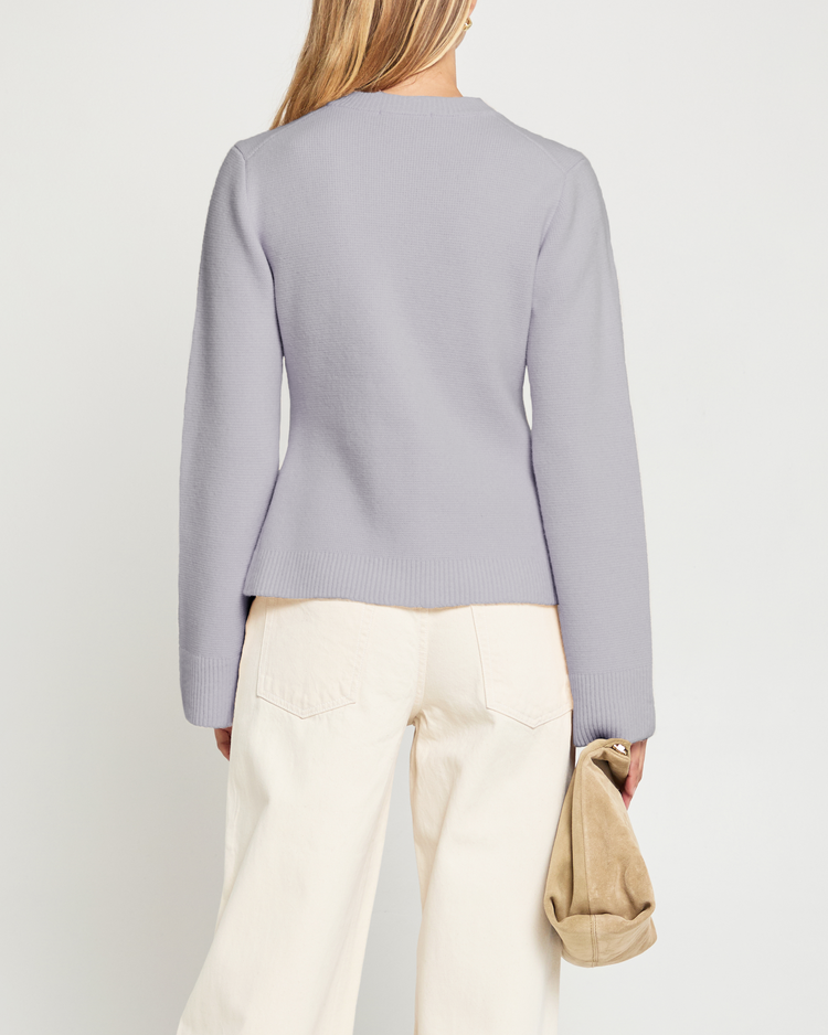 Averie Wool-Cashmere Cardigan