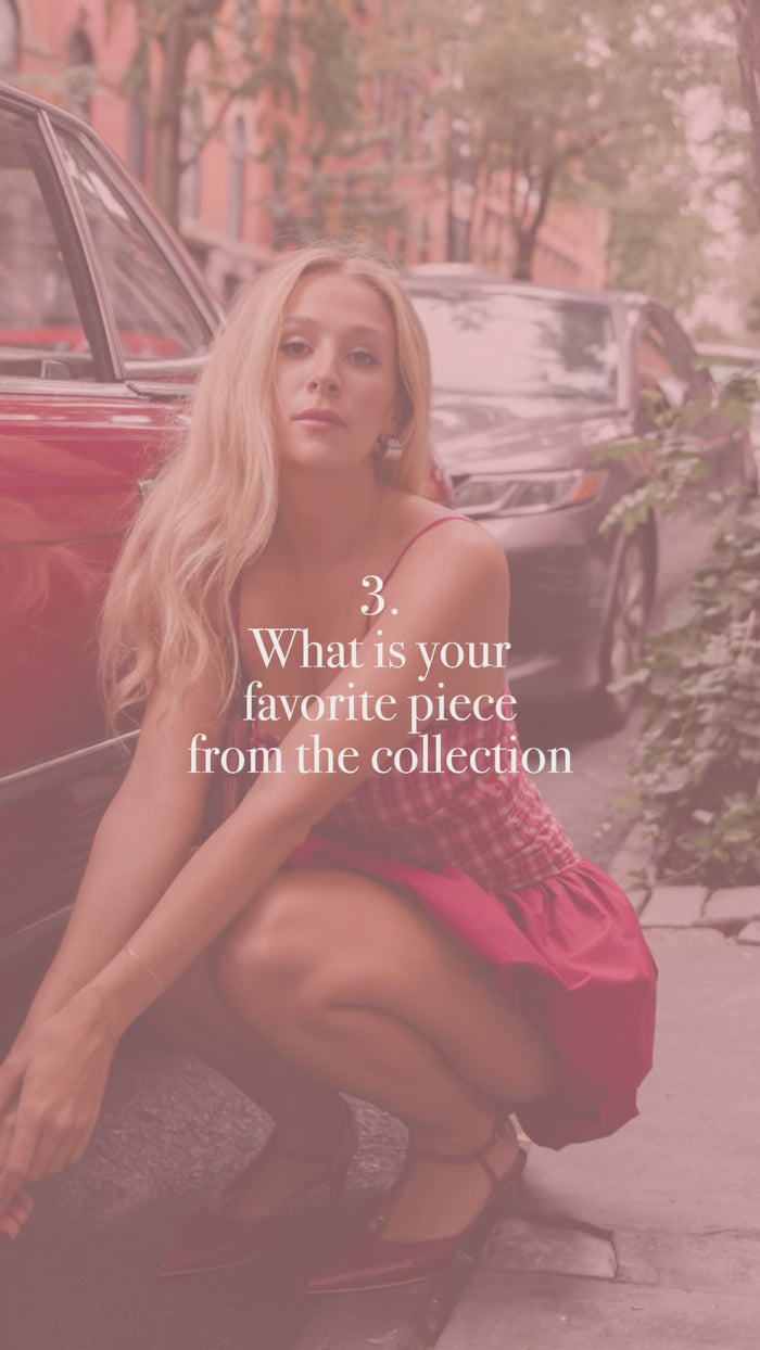 What is your favorite piece from the collection?